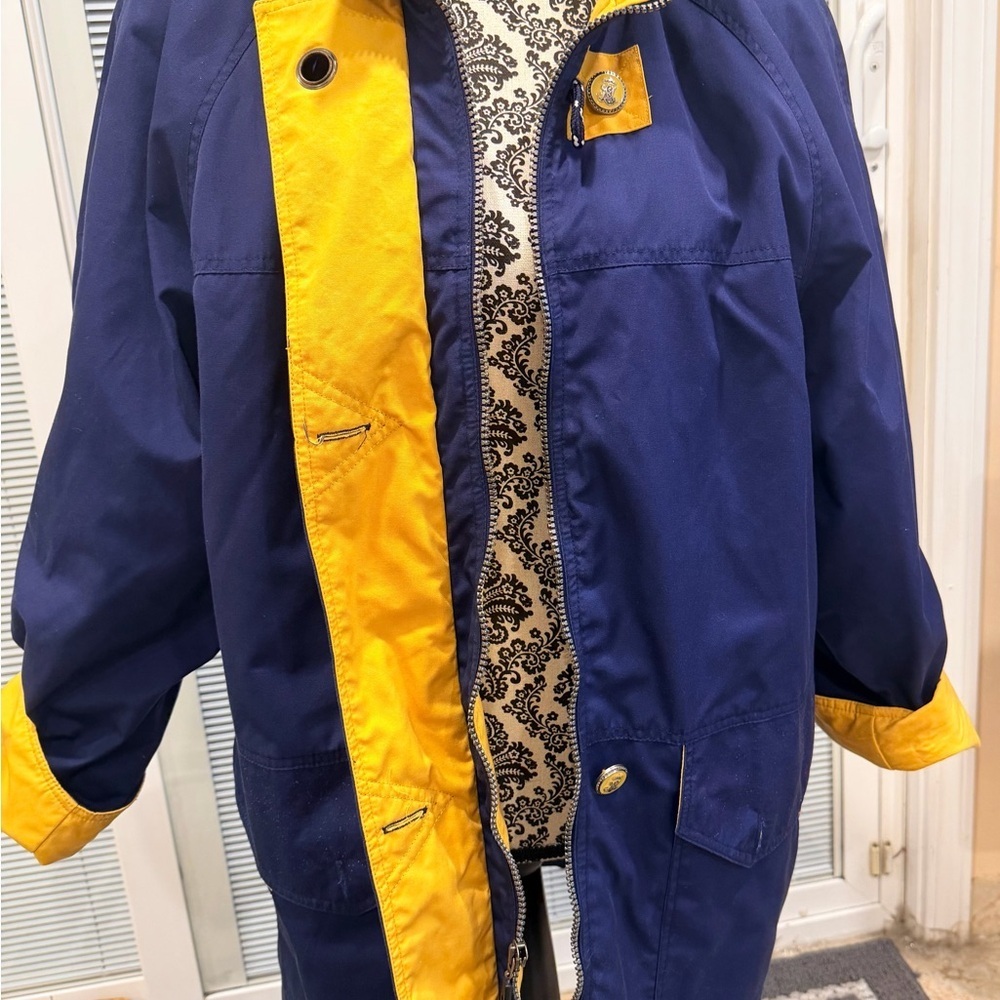 Signature Navy and White Striped Fabric - Picture 9 of 9